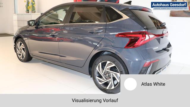 i20 GO Plus Atlas White, Beispielbilder, ggf. teilweise mit Sonderausstattung