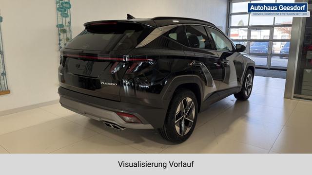 Tucson GO Plus Abyss Black Vorlauf, Beispielbilder, ggf. teilweise mit Sonderausstattung