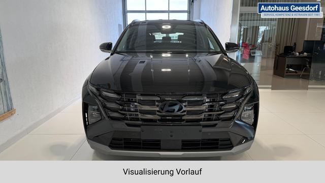 Tucson GO Plus Abyss Black Vorlauf, Beispielbilder, ggf. teilweise mit Sonderausstattung