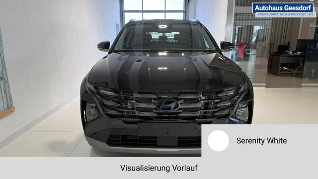 Tucson GO Plus Serenity White, Beispielbilder, ggf. teilweise mit Sonderausstattung