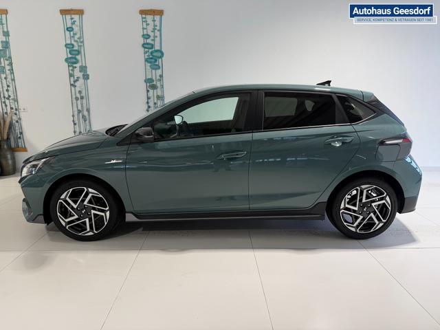 Hyundai i20 N Line Mangrove Green