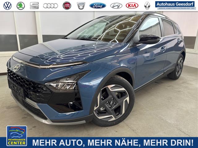 Lagerfahrzeug Hyundai BAYON - PREMIUM FL DCT ACC SmartSense PLUS NAVI SHZ RFK PDC KLIMAAUTOMATIK