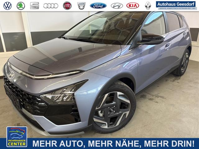Lagerfahrzeug Hyundai BAYON - PREMIUM FL DCT ACC SmartSense PLUS NAVI SHZ RFK PDC KLIMAAUTOMATIK