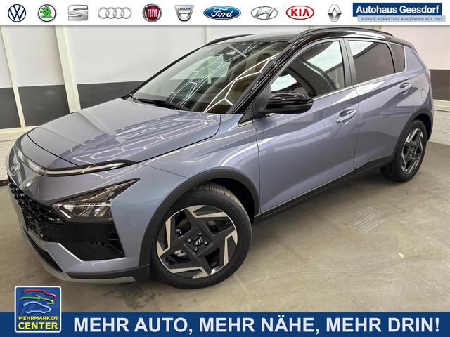 Lagerfahrzeug Hyundai BAYON - PREMIUM FL DCT ACC SmartSense PLUS NAVI SHZ RFK PDC KLIMAAUTOMATIK