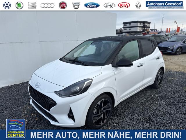 Lagerfahrzeug Hyundai i10 - PREMIUM AUT SHZ SMART KEY KLIMAAUTOMATIK AMBIENTE ALU RFK PDC NAVI