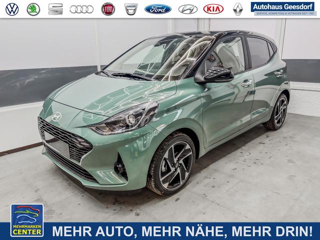 Lagerfahrzeug Hyundai i10 - PREMIUM AUT SHZ SMART KEY KLIMAAUTOMATIK AMBIENTE ALU RFK PDC NAVI