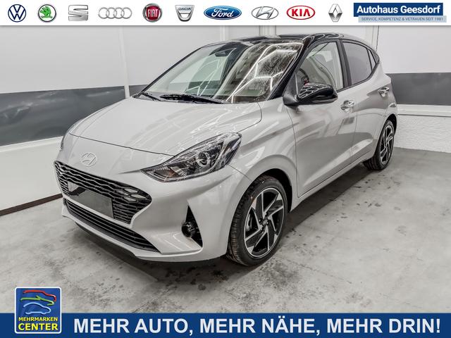 Lagerfahrzeug Hyundai i10 - PREMIUM AUT SHZ SMART KEY KLIMAAUTOMATIK AMBIENTE ALU RFK PDC NAVI