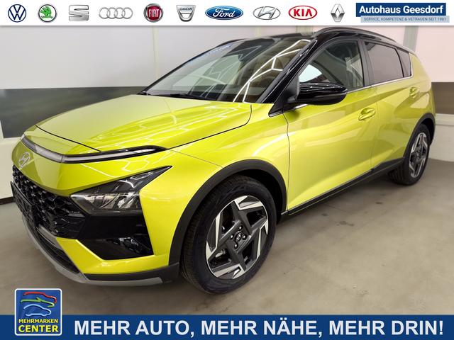 Lagerfahrzeug Hyundai BAYON - PREMIUM DCT ACC SmartSense PLUS NAVI SHZ RFK PDC KLIMAAUTOMATIK