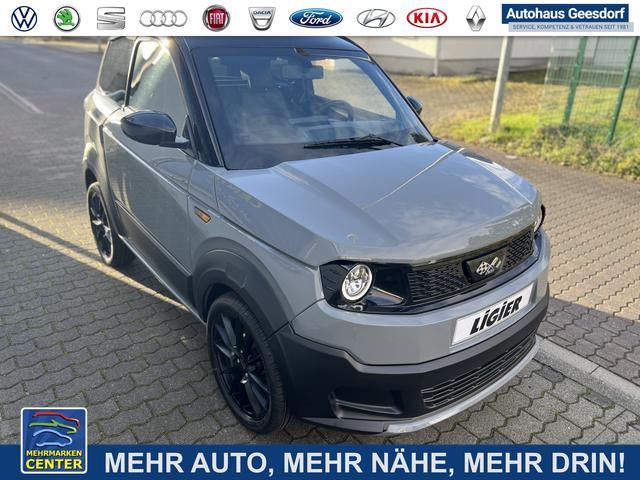 Lagerfahrzeug Ligier Myli - R.EBEL 12KW, Servo, Klima, Carplay, Sitzheizung, Trennwand, 16"ALU