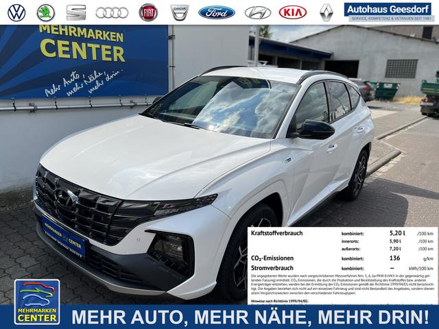 Hyundai TUCSON SUV/Geländewagen/Pickup in Weiß vorführfahrzeug in Mils für  € 49 990