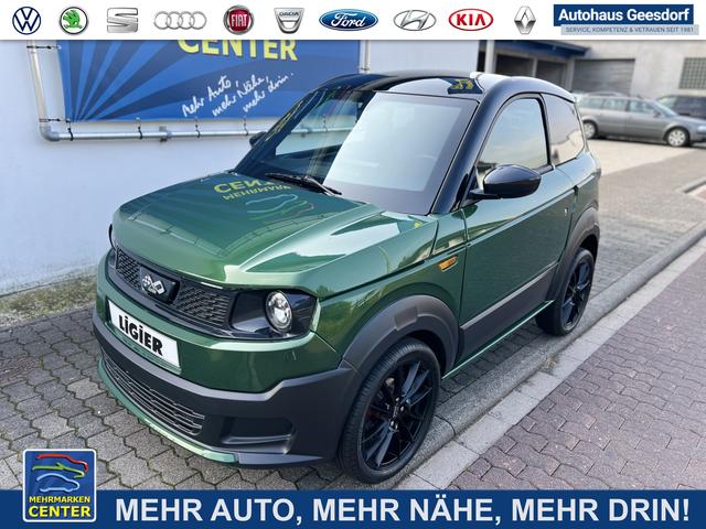 Lagerfahrzeug Ligier Myli - R.EBEL 12KW, Servo, Klima, Carplay, Sitzheizung, Trennwand, 16"ALU