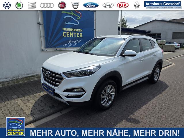 Gebrauchtfahrzeug Hyundai TUCSON - 1.6 AHK Navi RCam BT PDC 17"Alu Shzg