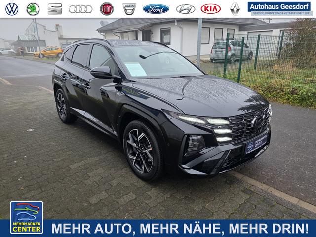 Lagerfahrzeug Hyundai TUCSON - N-LINE X 1.6 HEV T-GDI 239PS/10 km/Garantie/Matrix/HUD/KRELL