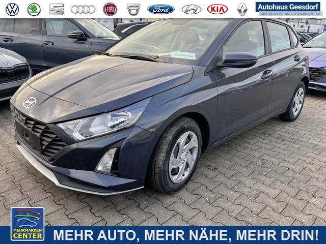 Bestellfahrzeug, konfigurierbar Hyundai i20 - Style 1.0 T-GDI 90PS 7DCT/AUTOMATIK, FULL-LED-Scheinwerfer, NAVI 10,25", Sitzheizung, 17" ALU, SmartKey, Induktives Laden, Klimaautomatik, Privacy-Glas, Parksensoren hinten, Rückfahrkamera, Tempomat, Beheiztes Lederlenkrad, Reserverad, Alarm, Armlehne