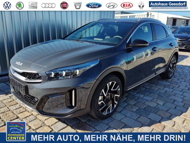 Lagerfahrzeug Kia XCeed - STEEL EDITION 1.6 T-GDI 180 PS 7-DCT Automatik-Teilleder-Navi-AppleCarPlay-AndroidAuto-ACC-Klimaautomatik-Kessy-LED-Kamera-2xPDC-18''Alu-Sofort