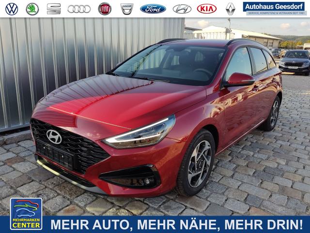 Lagerfahrzeug Hyundai i30 Kombi - Smart Plus Edition 1.0 T-GDI 100 PS 7DCT Navi-AppleCarPlay-AndroidAuto-Winterpaket-Rückfahrkamera-PDC-DAB-Klima-Tempomat-16''Alu-sofort