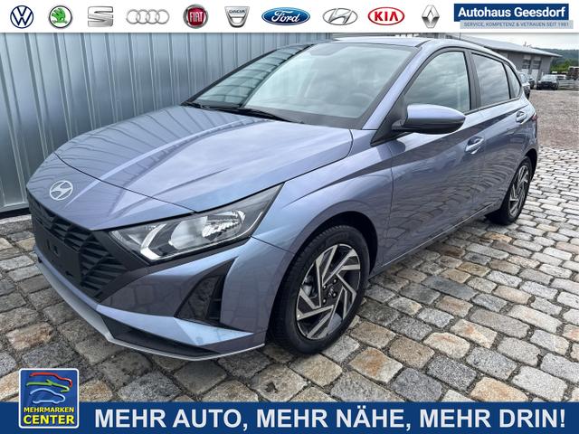 Lagerfahrzeug Hyundai i20 - Jubile 1.2 MPI 58 KW (79 PS)-Navi-16" Alu-doppelter Ladeboden-Reserverad-SunSet-Sofort