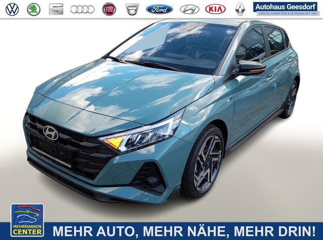 Vorlauffahrzeug Hyundai i20 - N Line 1.0 TGDI DCT N-Line Nav SHZ KeyL BCW PDC v h