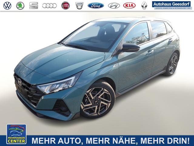 Vorlauffahrzeug Hyundai i20 - N Line 1.0 TGDI DCT N-Line Nav SHZ KeyL BCW PDC v h