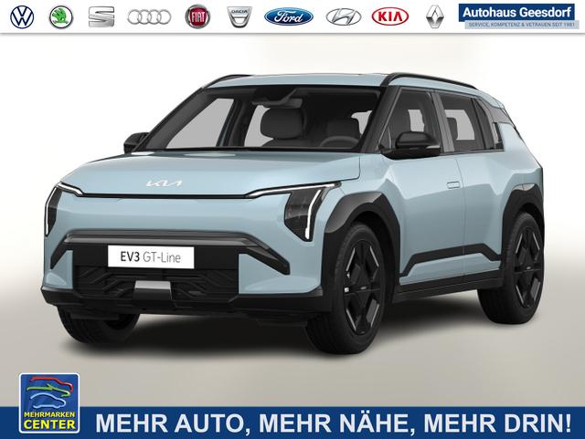 Vorlauffahrzeug Kia EV3 - GT-line 81,4kWh LED  ACC W&auml;rmep eHK Keyl SHZ