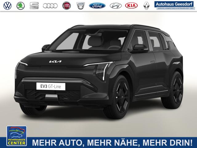 Vorlauffahrzeug Kia EV3 - GT-line 81,4kWh LED  ACC W&auml;rmep eHK Keyl SHZ