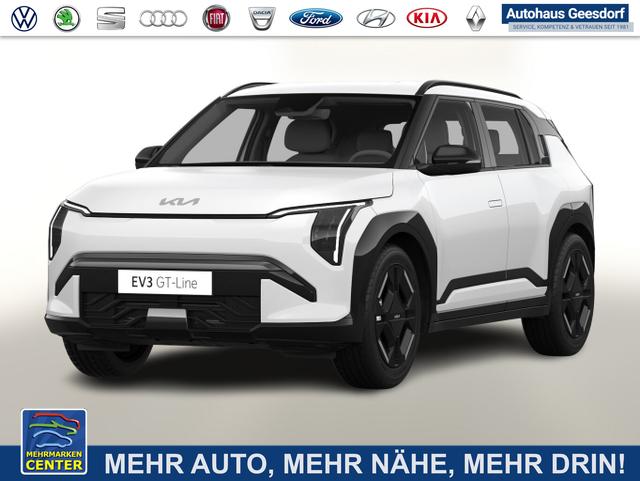 Vorlauffahrzeug Kia EV3 - GT-line 81,4kWh LED  ACC W&auml;rmep eHK Keyl SHZ