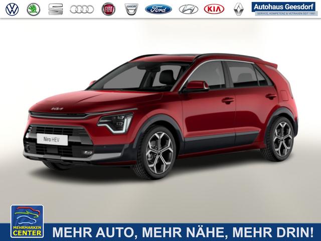 Lagerfahrzeug Kia Niro - HEV Nav Kam LED Keyl CarPlay PDC Temp