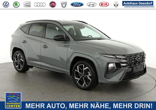Lagerfahrzeug Hyundai TUCSON - N Line Mild-Hybrid 2WD 1.6 T-GDI DCT N-LINE, Facelift, Navi, 19-Zoll, Teilleder