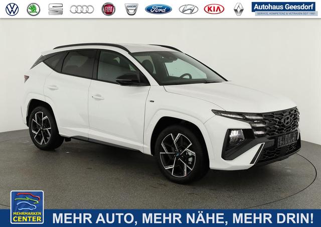 Lagerfahrzeug Hyundai TUCSON - N Line Mild-Hybrid 2WD 1.6 T-GDI DCT N-LINE, Facelift, Navi, 19-Zoll, Teilleder