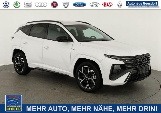 Lagerfahrzeug Hyundai TUCSON - 1.6 T-GDI HEV DCT N-LINE, Facelift, Navi, 19-Zoll, Teilleder