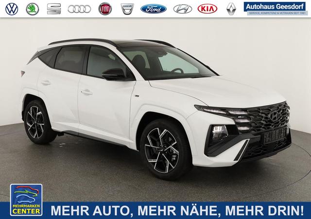 Lagerfahrzeug Hyundai TUCSON - N Line Mild-Hybrid 2WD 1.6 T-GDI DCT N-LINE, Facelift, Pano, Navi, 19-Zoll, Teilleder
