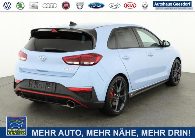 Gebrauchtfahrzeug Hyundai i30 N - Performance i30N 2.0 T-GDI DCT, Schalensitze, AHK, Side, Navi, Teilleder