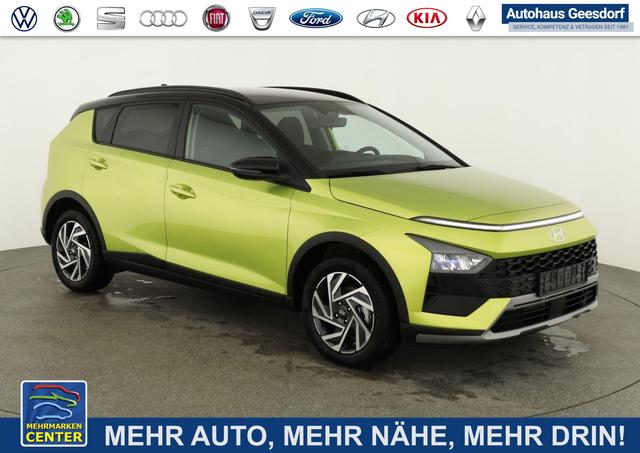 Lagerfahrzeug Hyundai BAYON - 1.0 T-GDI DCT Smart, Navi, LED, Kamera, Winter, 16-Zoll