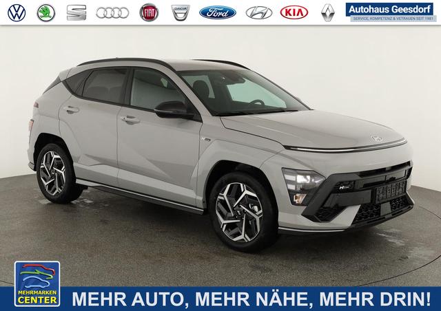 Lagerfahrzeug Hyundai KONA - N Line 2WD 1.6 T-GDI N-LINE, Navi, LED, Kamera, 18-Zoll, 5 J.- Garantie