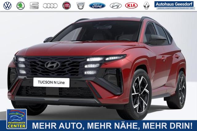 Lagerfahrzeug Hyundai TUCSON - N Line Hybrid Hybrid LED Nav Shzg PDC Cam 19"ACC