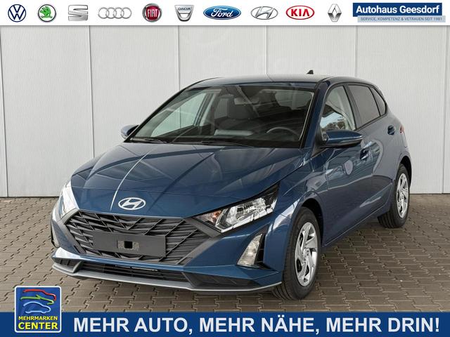 Lagerfahrzeug Hyundai i20 - E-Motion 1.2 MPI / Sitz   Lenkradheizung Navi Tempomat Carplay Rückfahrkamera