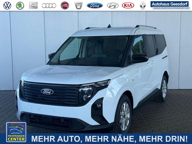 Gebrauchtfahrzeug Ford Tourneo Courier - 1.0 Ecoboost 125 PS Titanium Automatik / 5-Jahre Garantie Navi Sitz & Lenkr.Heiz ACC PDC V.&H. Kamera ALU16