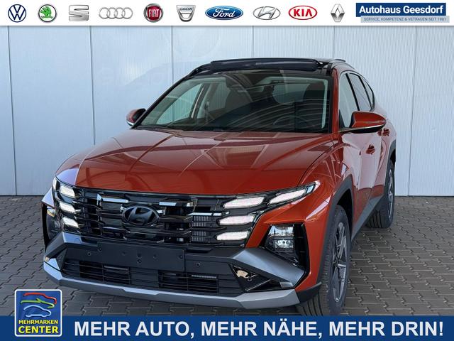 Gebrauchtfahrzeug Hyundai TUCSON - E-Motion 1.6 T-GDI 2WD / Panoramadach Sitz   Lenkradheizung LED Navi PDC V&H Kamera Alu 18"