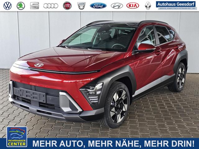 Gebrauchtfahrzeug Hyundai KONA - Premium 1.6 GDI 2WD HEV DCT / Pano - Schiebedach LED Sitz   Lenkradheizung ACC Alu 18"