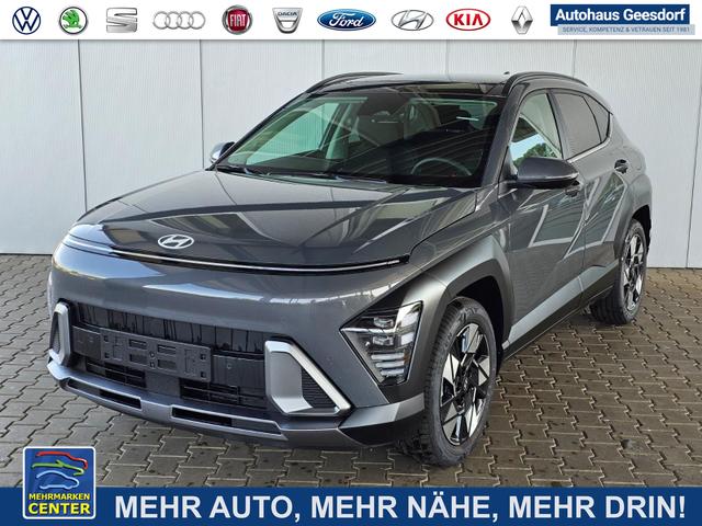 Gebrauchtfahrzeug Hyundai KONA - Premium 1.6 GDI 2WD HEV DCT / Pano - Schiebedach LED Sitz   Lenkradheizung ACC Alu 18"