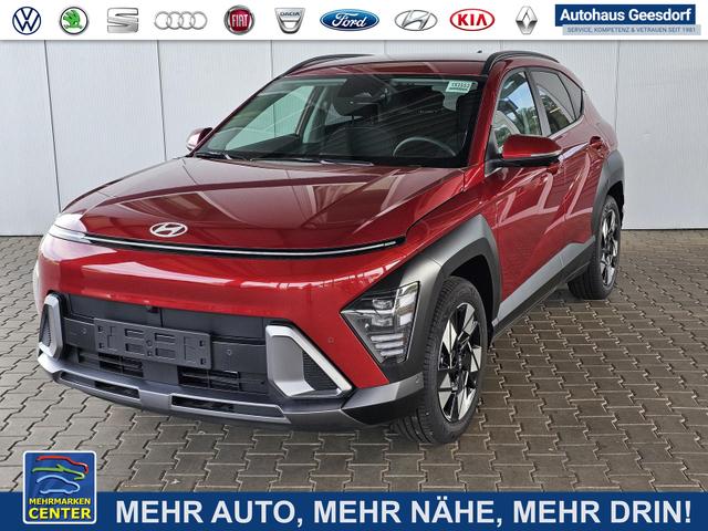 Gebrauchtfahrzeug Hyundai KONA - Trend 1.6 GDI 2WD HEV / Navi 360° Kam. ACC Keyless Entry Shz vorne   Lenkradheizung LED Alu 18"