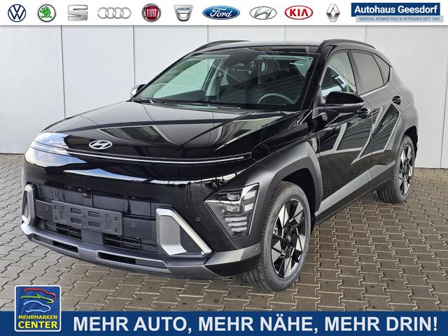 Gebrauchtfahrzeug Hyundai KONA - Trend 1.6 GDI 2WD HEV / Navi 360° Kam. ACC Keyless Entry Shz vorne   Lenkradheizung LED Alu 18"