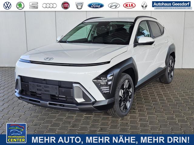 Gebrauchtfahrzeug Hyundai KONA - Trend 1.6 GDI 2WD HEV / Navi 360° Kam. ACC Keyless Entry Shz vorne   Lenkradheizung LED Alu 18"