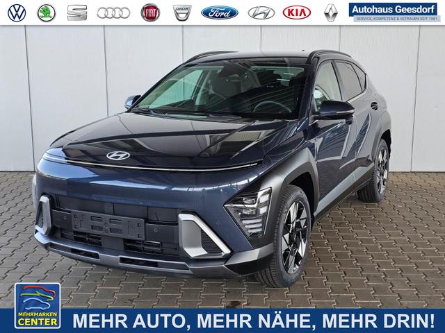 Gebrauchtfahrzeug Hyundai KONA - Premium 1.6 GDI 2WD HEV DCT / Totwinkel LED Keyless ACC PDC V&H.   Kamera Sitz Lenkradheizung