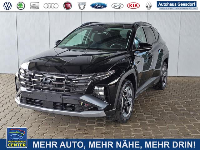 Gebrauchtfahrzeug Hyundai TUCSON - E-Motion 1.6 T-GDi 2WD HEV / Panoramadach ACC LED Sitz   Lenkradheizung Navi PDC V&H Kamera Alu 18"