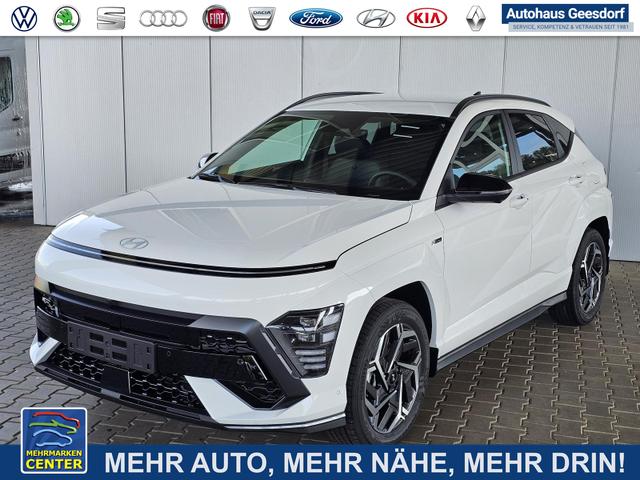 Gebrauchtfahrzeug Hyundai KONA - N-Line 1.6 GDI 2WD HEV / 360° Kam. 4x Shz Sitzbelüftung ACC Fahrersitz Memory BOSE-Soundsystem Alu 18"