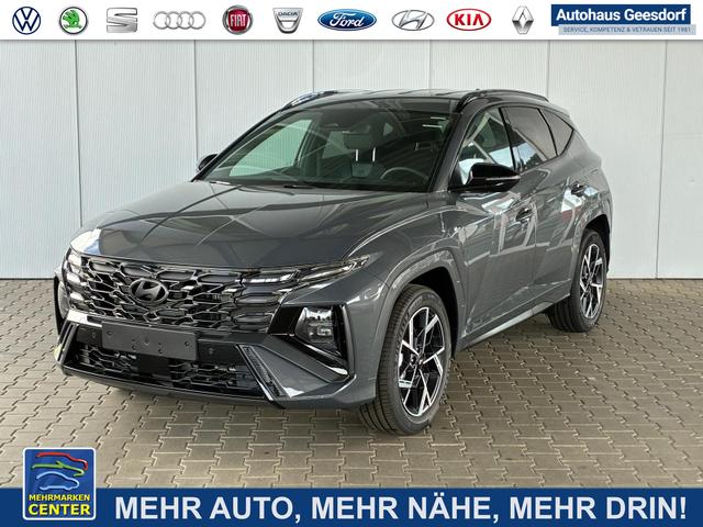 Gebrauchtfahrzeug Hyundai TUCSON - N Line 1.6 T-GDi 4WD HEV / Head-Up ACC 4x Shz Krell-Soundsystem E-Klappe Matrix-LED E-Sitze Alu 19"