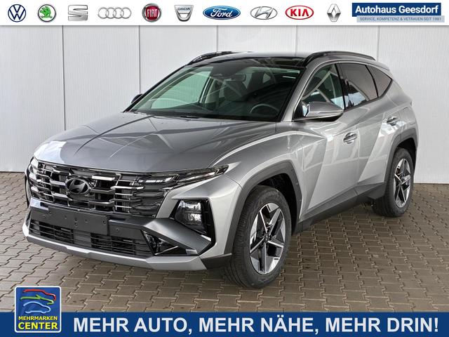Gebrauchtfahrzeug Hyundai TUCSON - E-Motion 1.6 T-GDI 2WD / Panoramadach Sitz   Lenkradheizung LED Navi PDC V&H Kamera Alu 18"