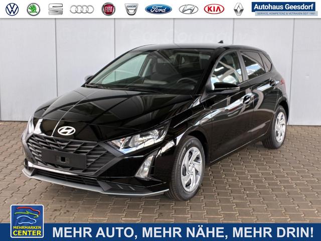 Lagerfahrzeug Hyundai i20 - E-Motion 1.2 MPI / Sitz   Lenkradheizung Navi Tempomat Carplay Rückfahrkamera