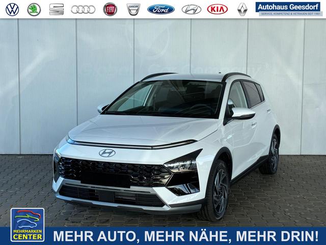 Gebrauchtfahrzeug Hyundai BAYON - Premium 1.2 MPI / Navi Sitz   Lenkradheizung Rückfahrkamera Tempomat Klimaautomatik Alu 16"